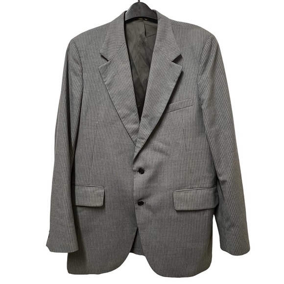 Thos. David Pinstripe Sport Coat Blazer Size 42